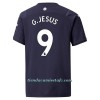 Camiseta de fútbol Manchester City Gabriel Jesus 9 Tercera Equipación 2021/22 - Hombre